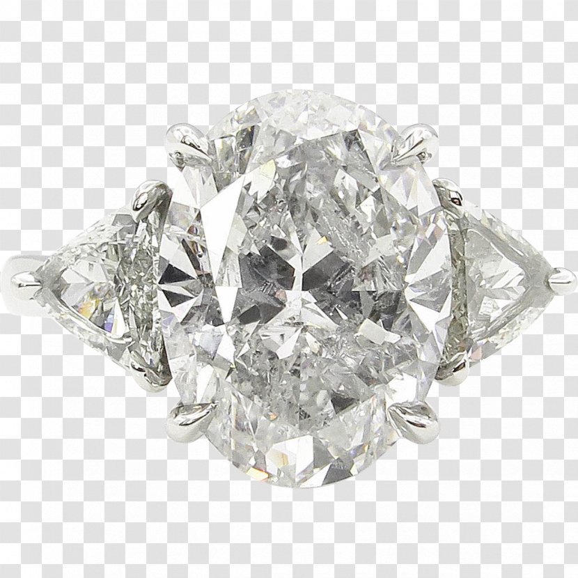 Engagement Ring Diamond Carat Moissanite Transparent PNG