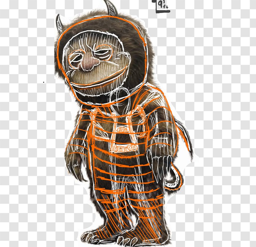 Where The Wild Things Are Drawing YouTube - Spike Jonze - T-600 Suit Performer Transparent PNG