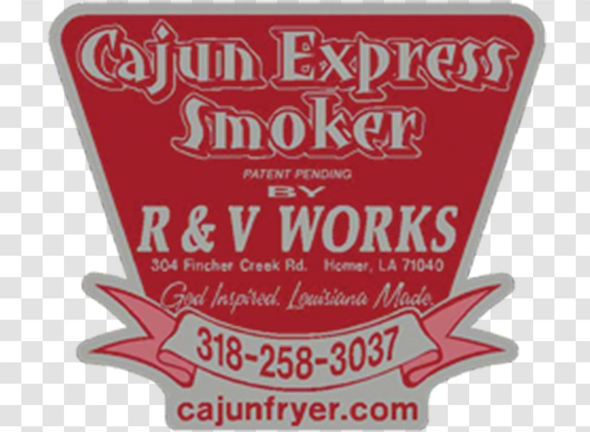 R & V Works Logo Deep Fryers Font Product - Cajun Cooker Transparent PNG