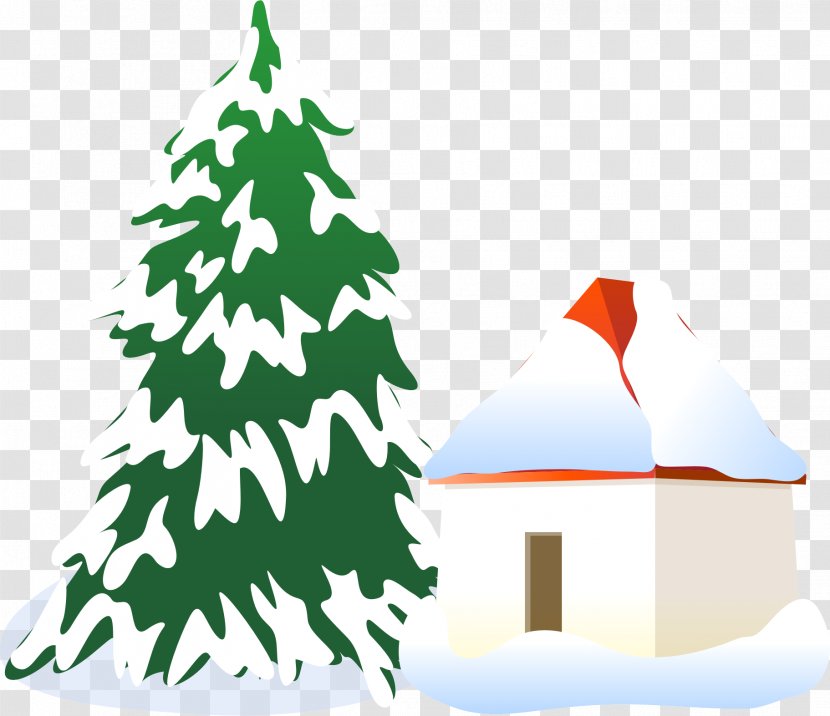 Christmas Tree Pine - Fictional Character - Snow Transparent PNG