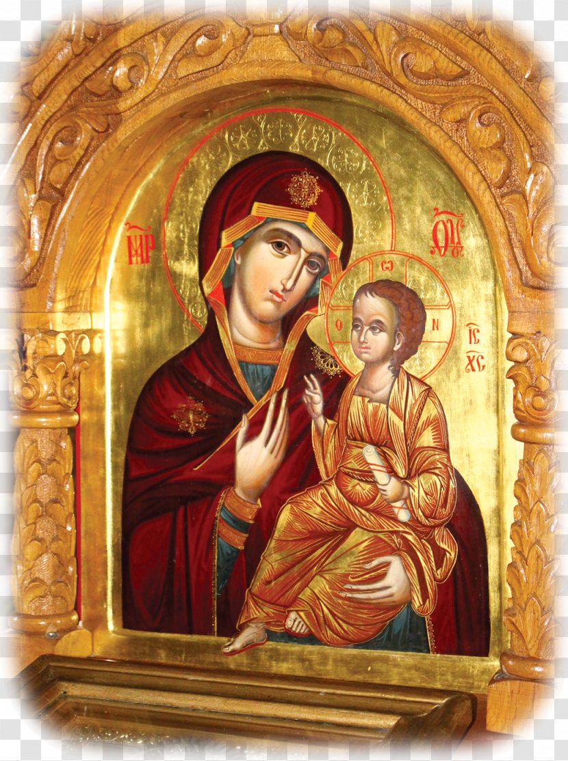 Hodegetria Jesus Religion Panagia Icon - July Transparent PNG