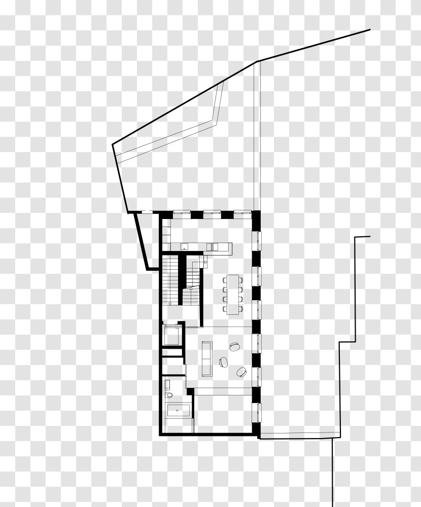 Rolf Meier Martin Leder Architekten AG Floor Plan Residential Building Bärengraben - Area Transparent PNG