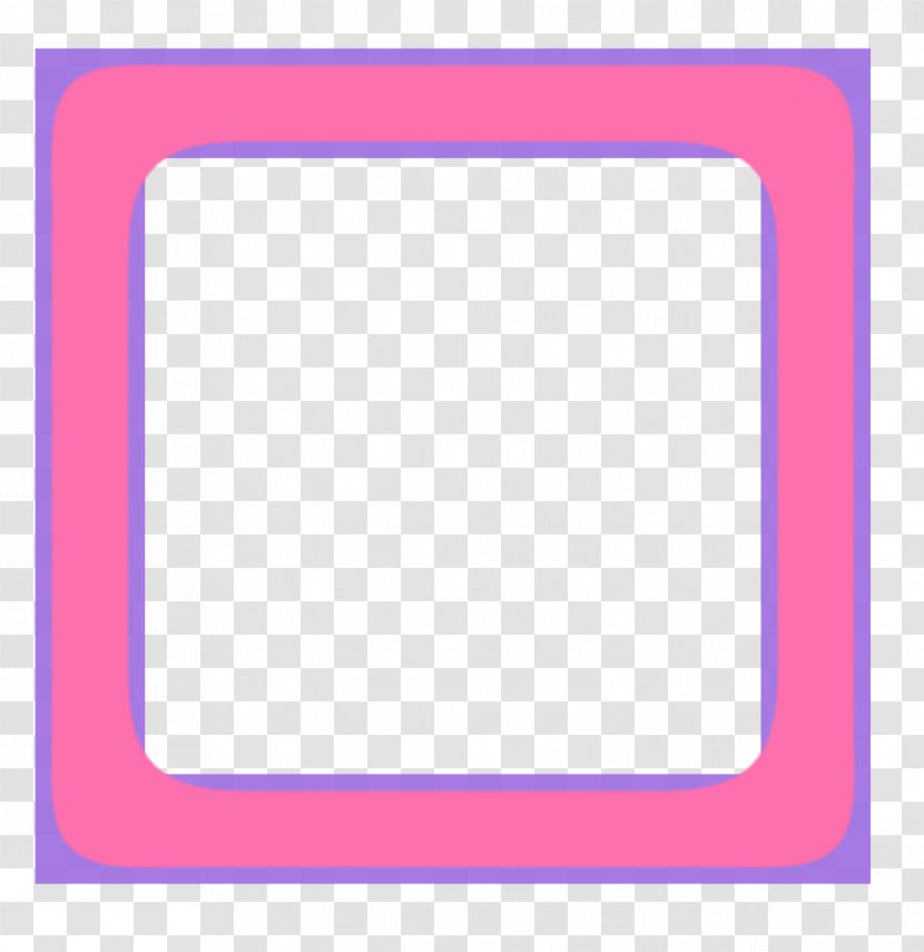 Picture Frames Purple Violet Pink Clip Art - Yellow - Blog Transparent PNG