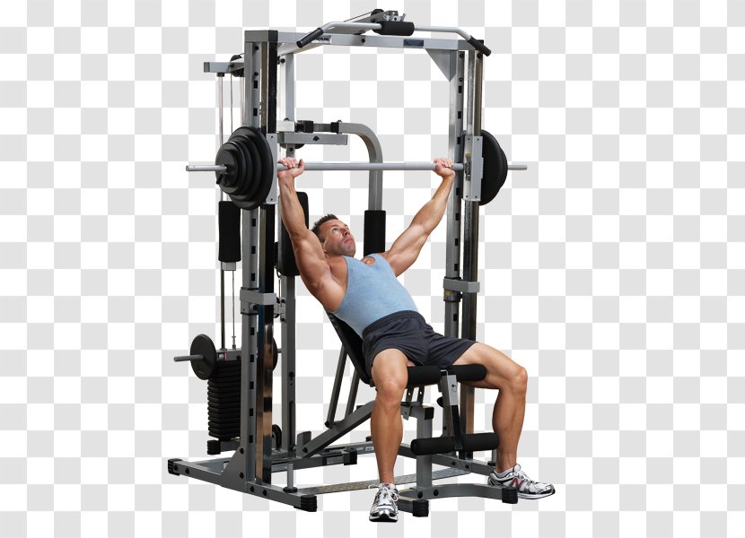 Smith Machine Fitness Centre Spotting Exercise Equipment Physical - Heart - Gym Transparent PNG