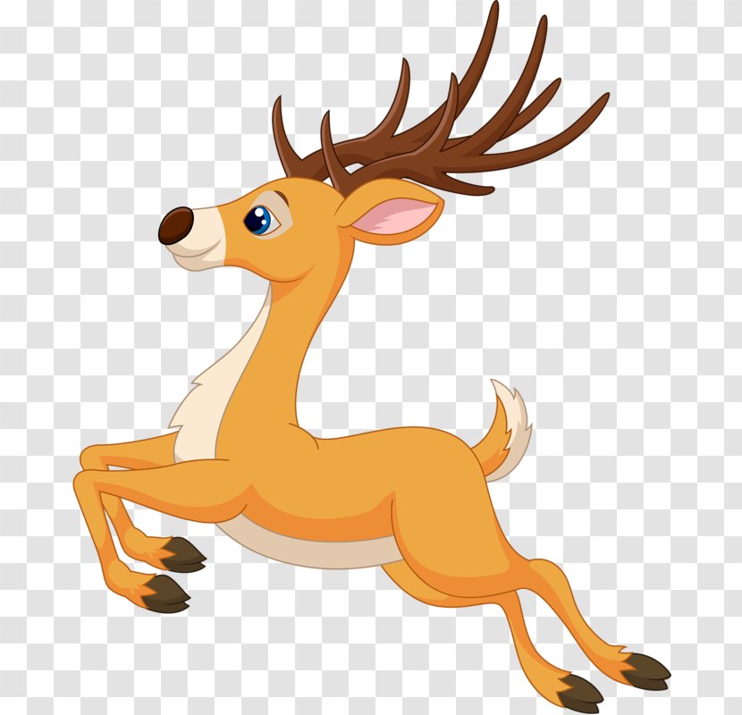 Deer Vector Graphics Stock Photography Illustration - Istock - Cow Ornament Transparent PNG