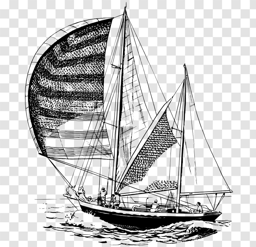 Sailboat Sailing Clip Art Transparent PNG