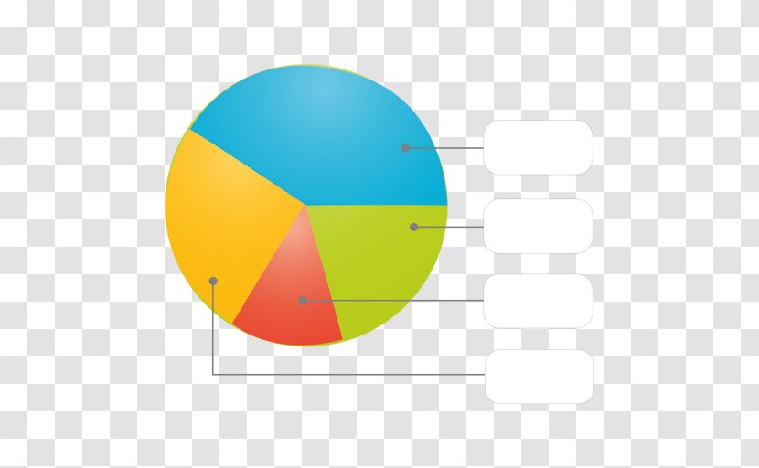 Pie Chart Circle Angle - Label - Boxes Vector Transparent PNG