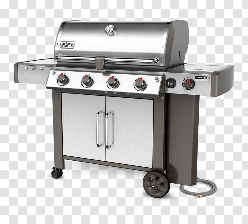 Barbecue Weber Genesis II LX S-440 340 Weber-Stephen Products Gas Burner - Tree - Stove Grill Transparent PNG