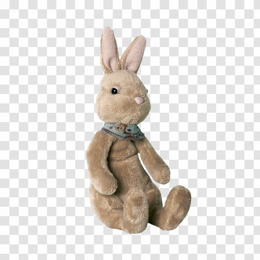 Maileg My Baby Rabbit Girl Stuffed Animals & Cuddly Toys Fluffy Buffy - Rabbits And Hares - Toy Transparent PNG