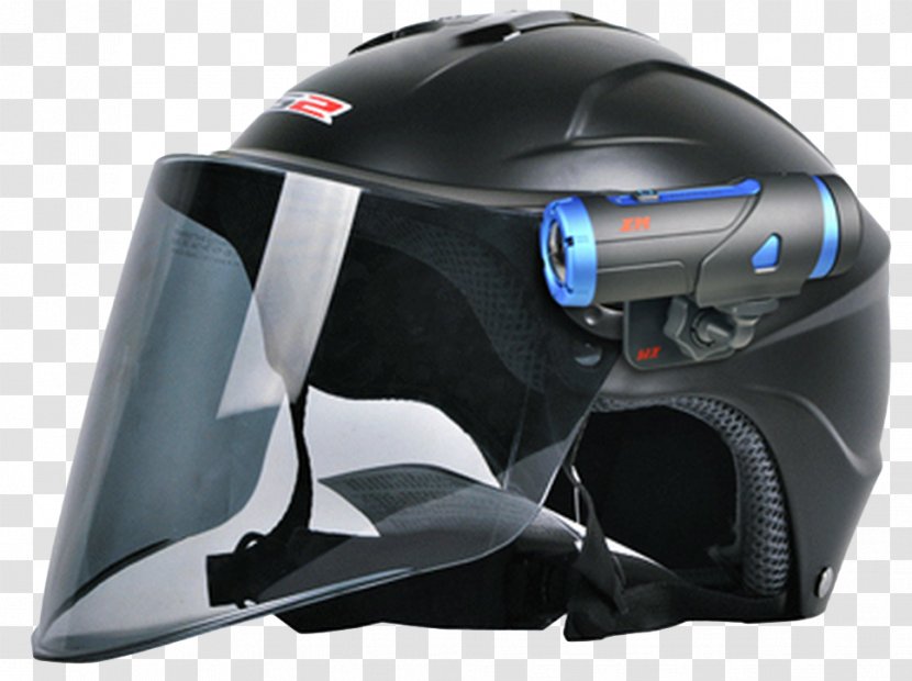 Bicycle Helmet Motorcycle Car Ski - Personal Protective Equipment - Black Transparent PNG