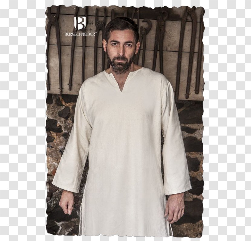 Middle Ages Robe Thorsberg Moor Tunic Cloak - Dress Transparent PNG