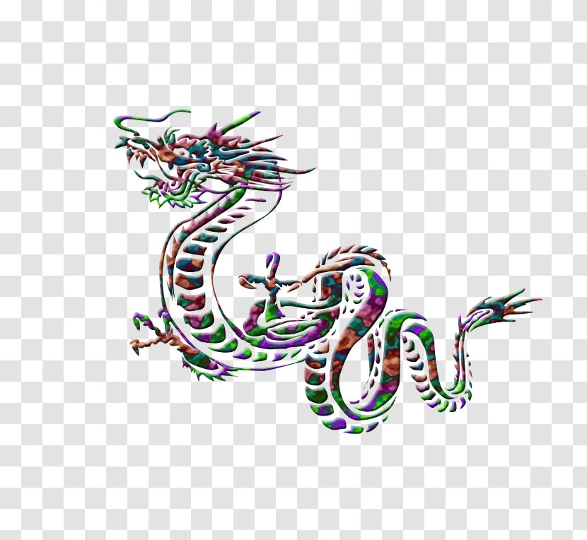 Syngnathidae Seahorse Chinese Dragon Illustration - Drawing - Happy New Year Transparent PNG