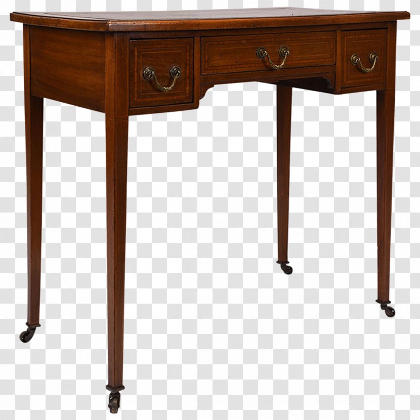Table Writing Desk Secretary Partners - Mahogany - Antique Transparent PNG