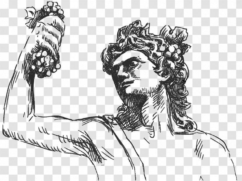 Theatre Of Dionysus Drawing - Muscle - Line Art Transparent PNG