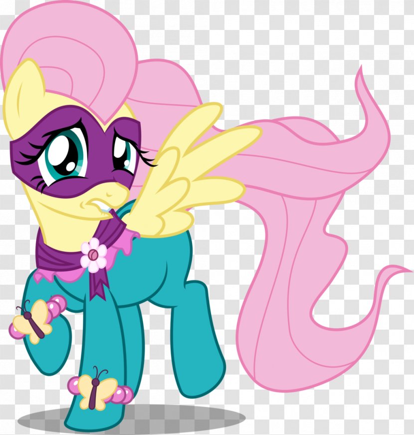 Pony Horse Rarity Fluttershy Power Ponies - Frame Transparent PNG