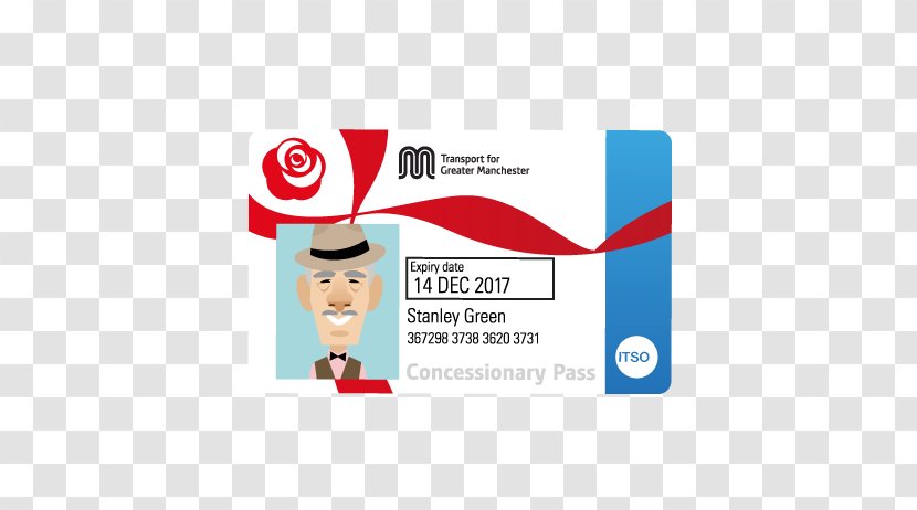 Bus Transit Pass English National Concessionary Travel Scheme Get Me There Transport For Greater Manchester - Logo - Card Visit Transparent PNG