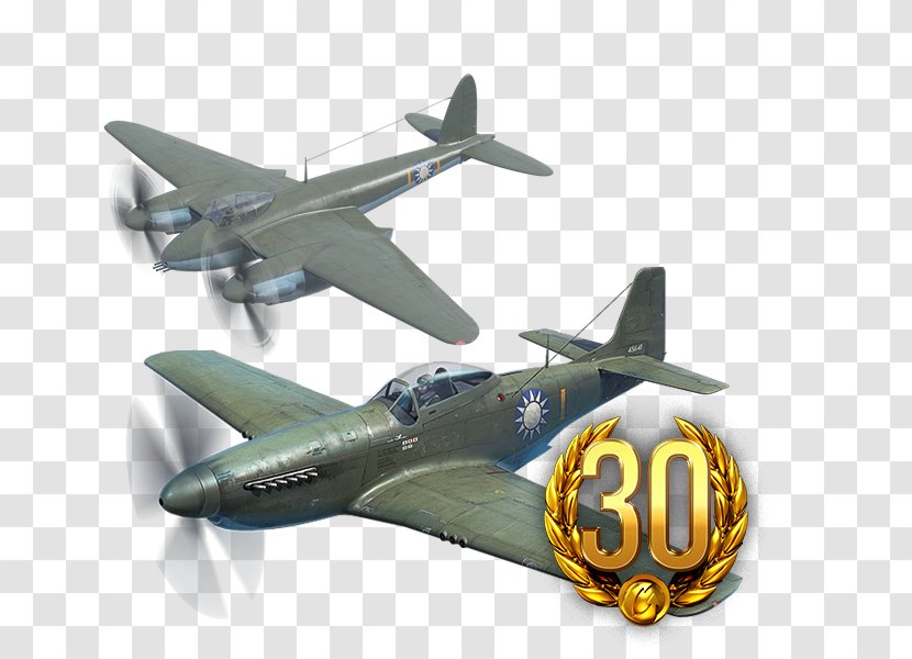 Focke-Wulf Fw 190 Airplane Lockheed XP-58 Chain Lightning Aircraft World Of Warplanes - Model Transparent PNG