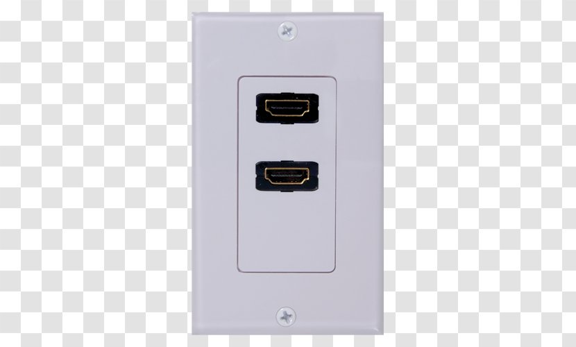 HDMI - Cable - Wall Plate Transparent PNG