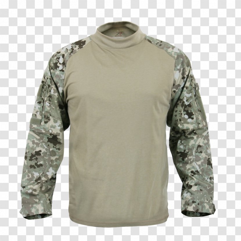 T-shirt Army Combat Shirt Battle Dress Uniform Military Camouflage - T Transparent PNG