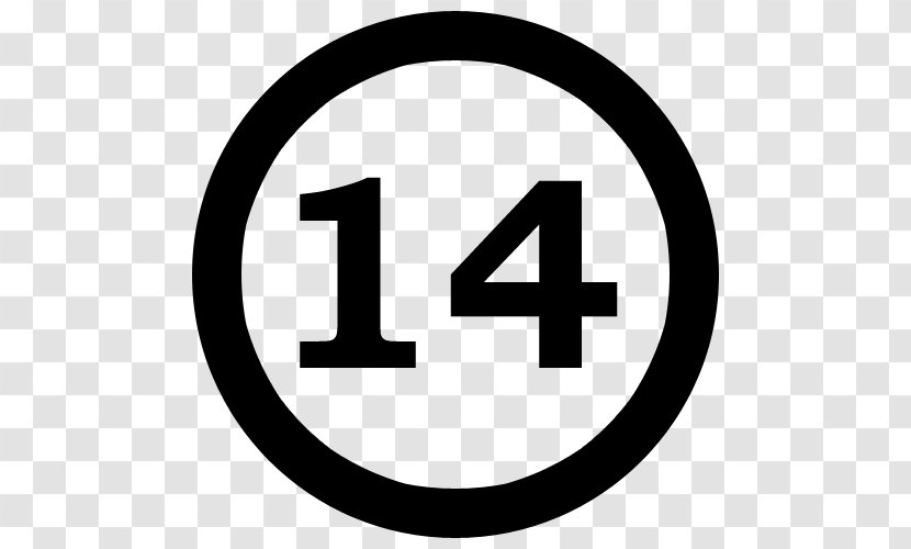 Number Clip Art - Symbol - 14 Cliparts Transparent PNG