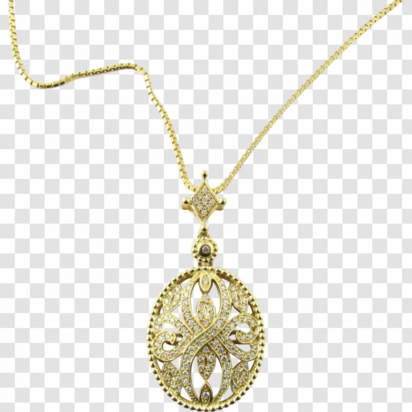 Locket Charm Bracelet Charms & Pendants Diamond Necklace - Yellow Flyer Transparent PNG