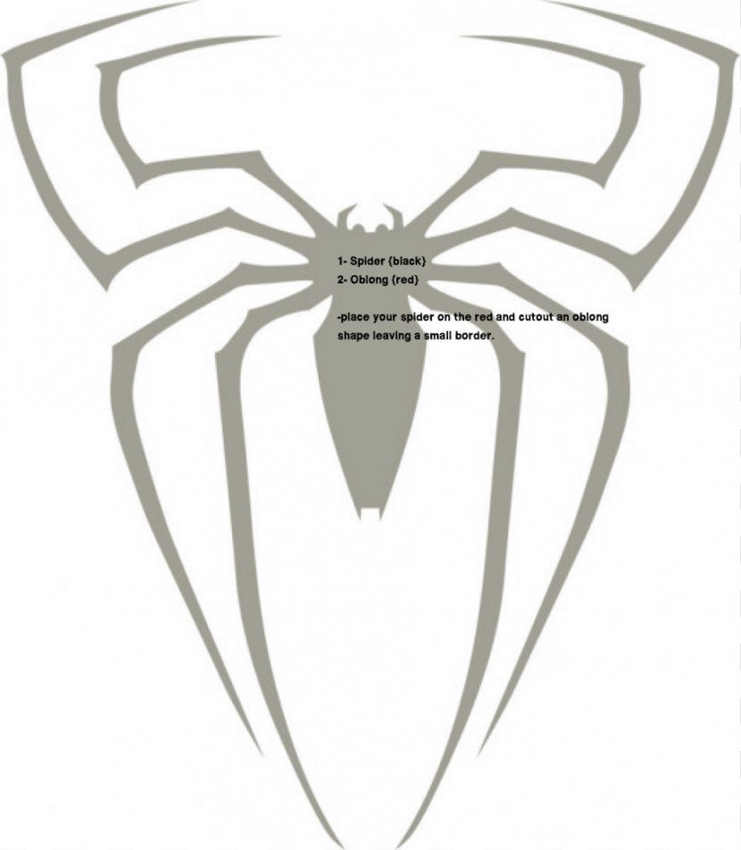 Spider-Man Captain America Venom Logo Clip Art - Cartoon - Superman Outline Transparent PNG