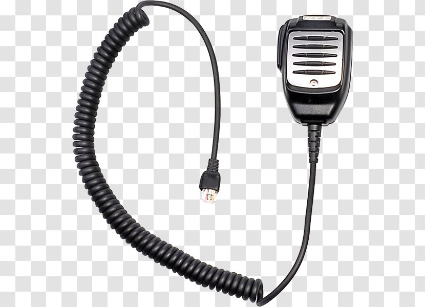 Electret Microphone Hytera Loudspeaker Two-way Radio - Electronics Accessory Transparent PNG