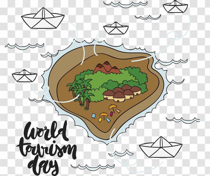 Island Clip Art - Food - Painted Transparent PNG