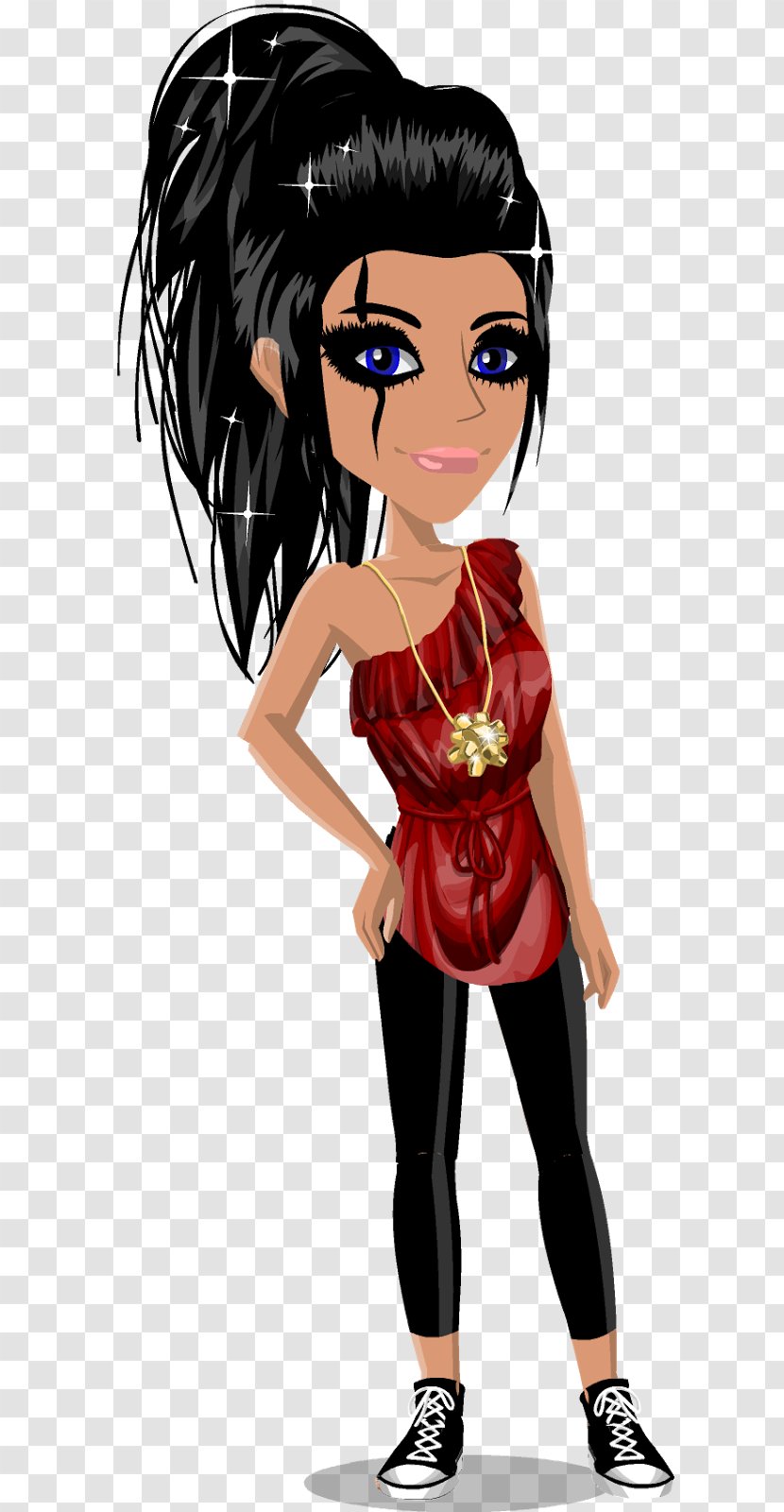 MovieStarPlanet Character Person Avatar - Flower - Silhouette Transparent PNG