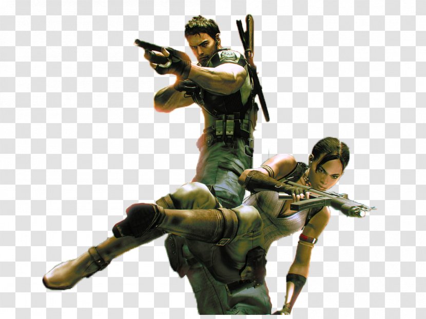 Resident Evil 5 6 Jill Valentine Chris Redfield Evil: Deadly Silence Transparent PNG