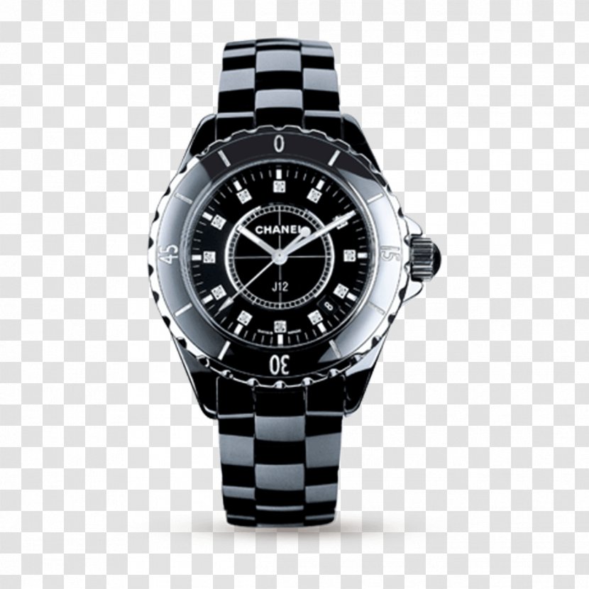 Chanel J12 Watch Retail Quartz Clock - Swiss Made - Rolex Transparent PNG