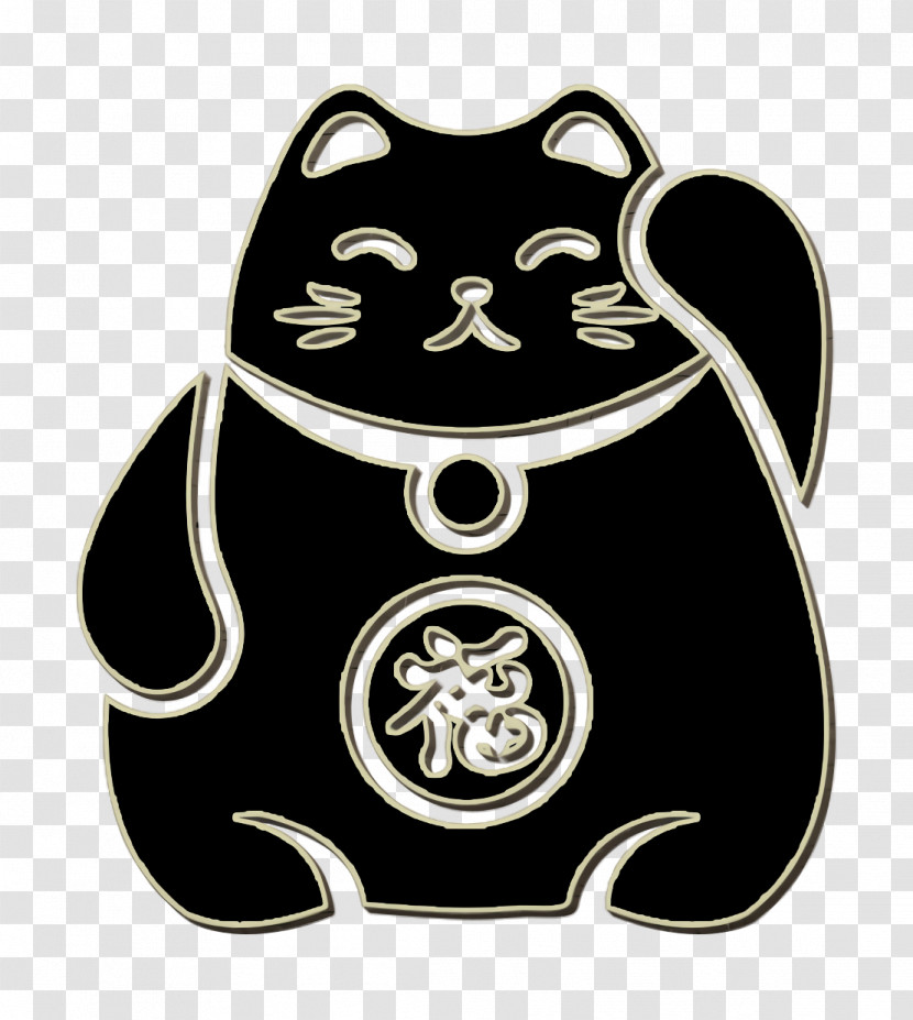 Icon Japan Icon Lucky Cat Toy Icon Transparent PNG