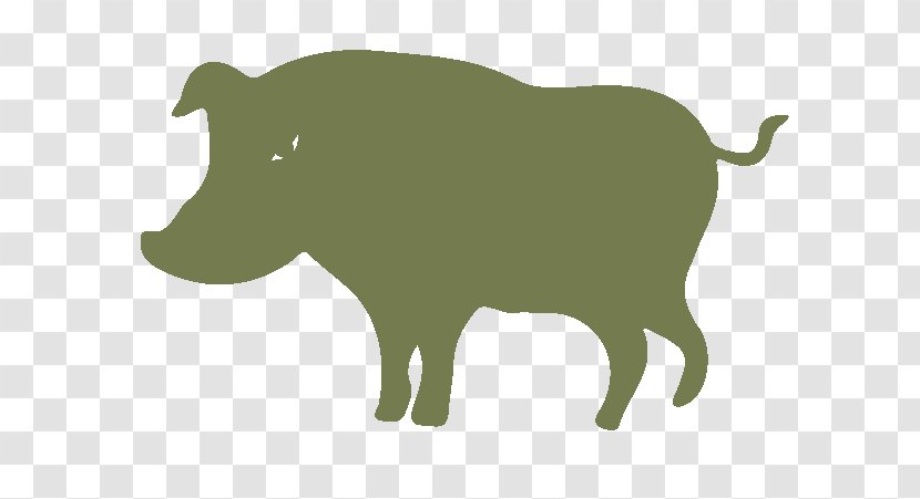 Pig Cattle Cartoon Snout - Like Mammal - Dim Sum Transparent PNG
