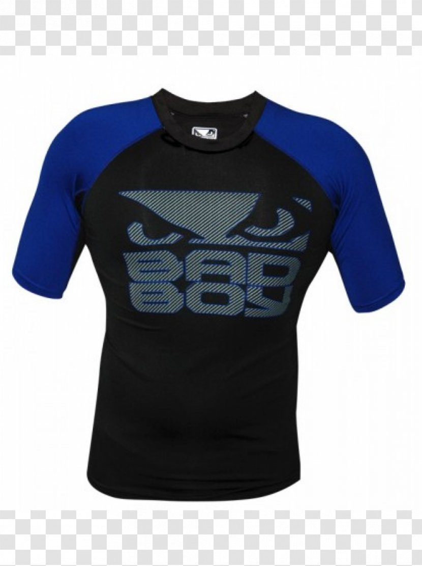 T-shirt Bad Boy Engage Rash Guard - Blue - S/S L/SBlack XXX-LargeT-shirt Transparent PNG