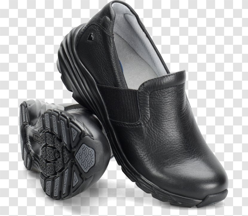 Slip-on Shoe Footwear Sneakers Leather - Black Nurse Transparent PNG
