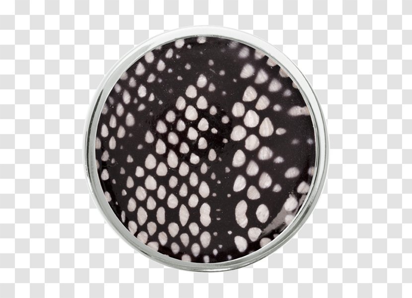 Polka Dot Coin Silver Circle Snakes - Black - Snake Watercolor Transparent PNG