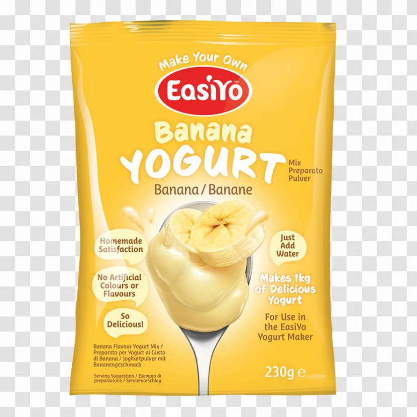 Yoghurt Greek Cuisine Cream Milk Custard - Banana Smoothies Transparent PNG