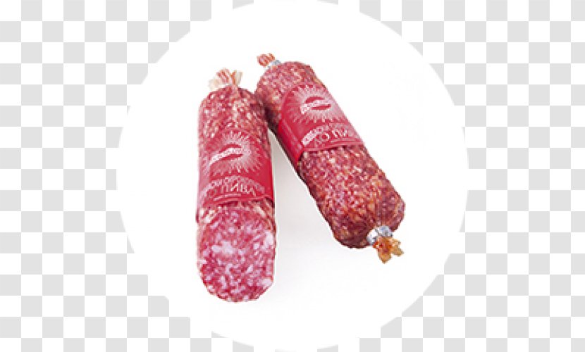 Salami Fuet Sujuk Sausage Mettwurst - Heart Transparent PNG