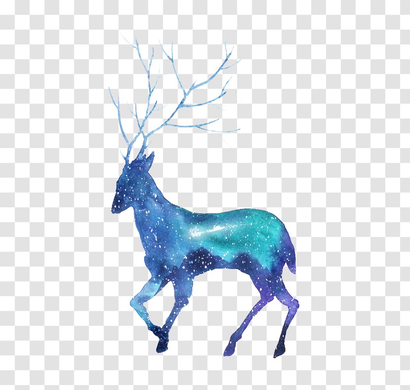 Deer Silhouette Download - Horn Transparent PNG