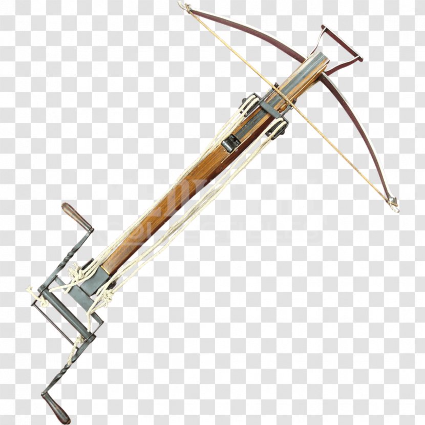 Middle Ages Crossbow Ranged Weapon Catapult Transparent PNG