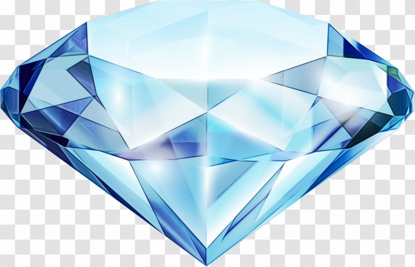 Blue Aqua Diamond Turquoise Gemstone - Fashion Accessory Jewellery Transparent PNG