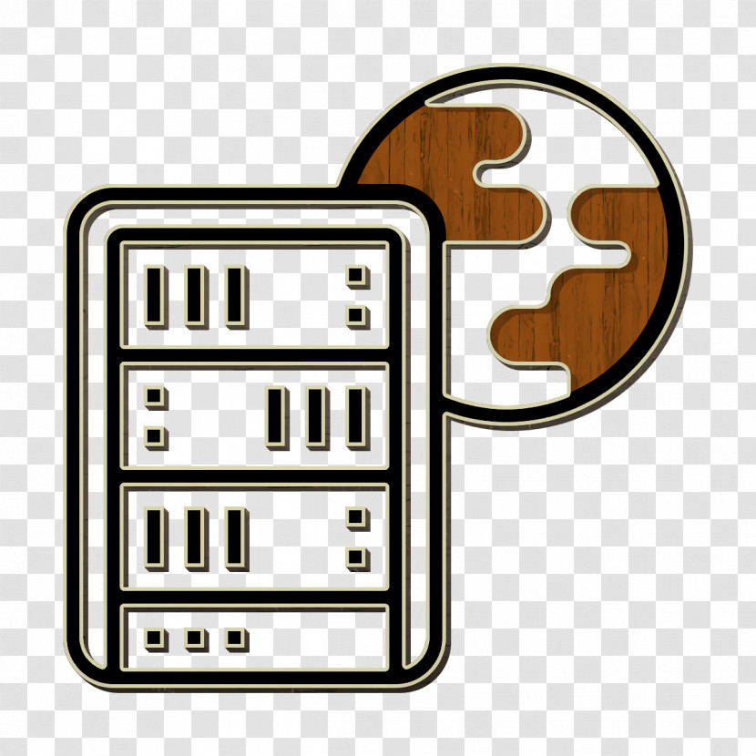 Cyber Crime Icon Global Server Icon Transparent PNG