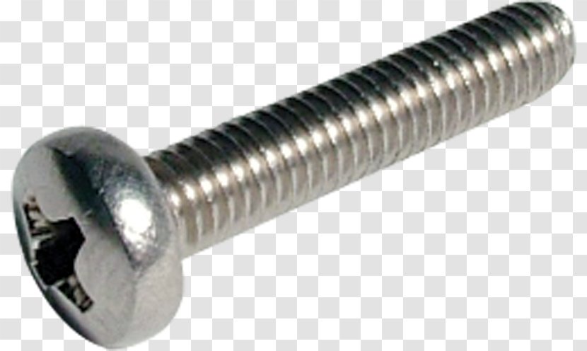 Self-tapping Screw Fastener Stainless Steel Bolt Transparent PNG