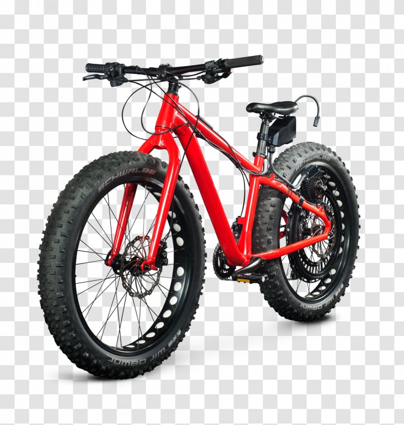 Bicycle Tires Fatbike Wheels - Drivetrain Part - Bike Transparent PNG
