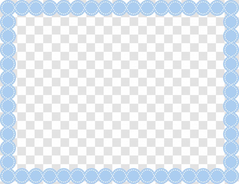 Blue Area Pattern - Rectangle - Circle Frame Transparent PNG