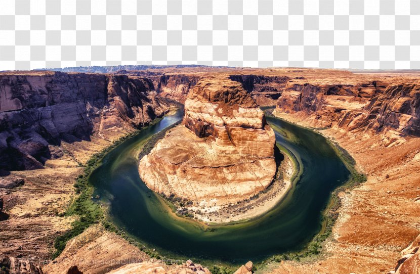 Horseshoe Bend Grand Canyon National Park Page Glen - Geology - Bay Scenic Area Transparent PNG