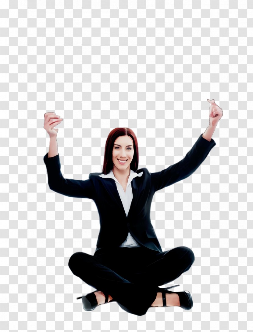 Sitting Arm Gesture Happy Finger - Thumb - Stock Photography Transparent PNG