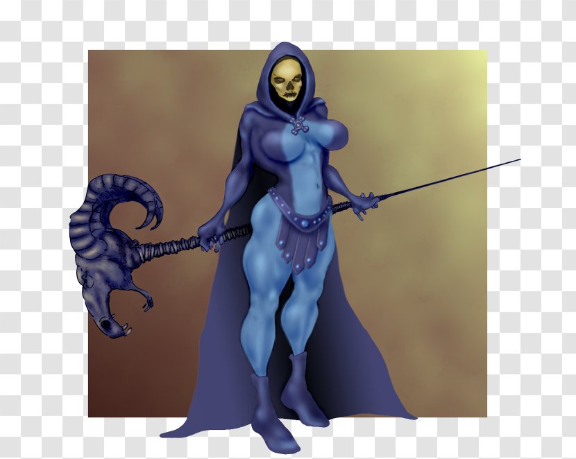 Cobalt Blue Figurine Organism - She Ra Transparent PNG