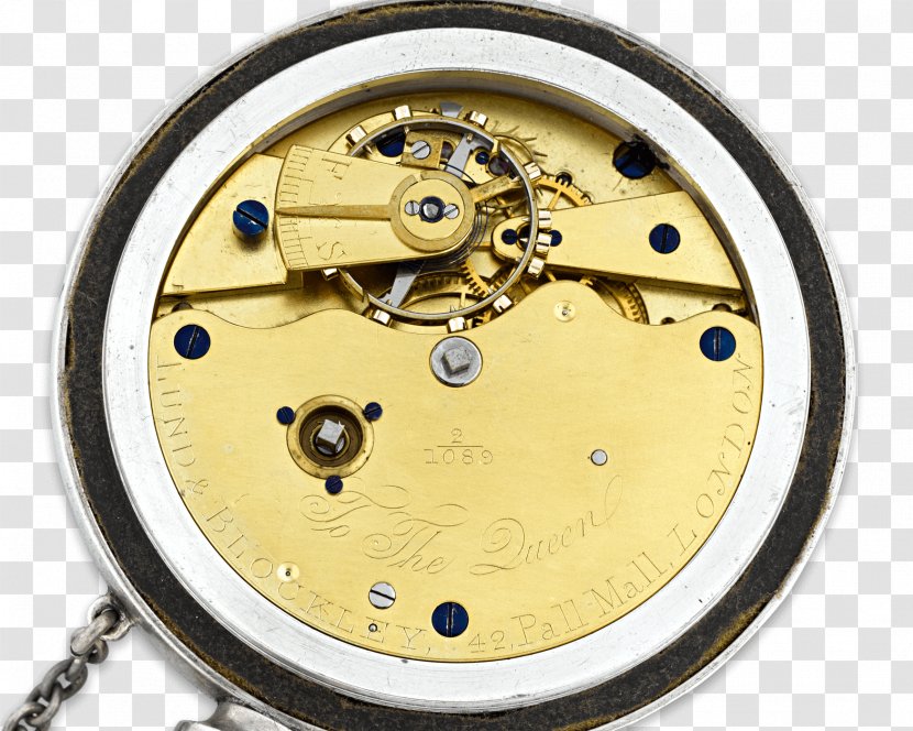 Pocket Watch Clock Sterling Silver - Antique Transparent PNG