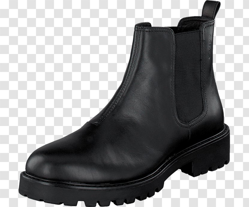 Chelsea Boot Shoe ECCO Botina - Black Transparent PNG